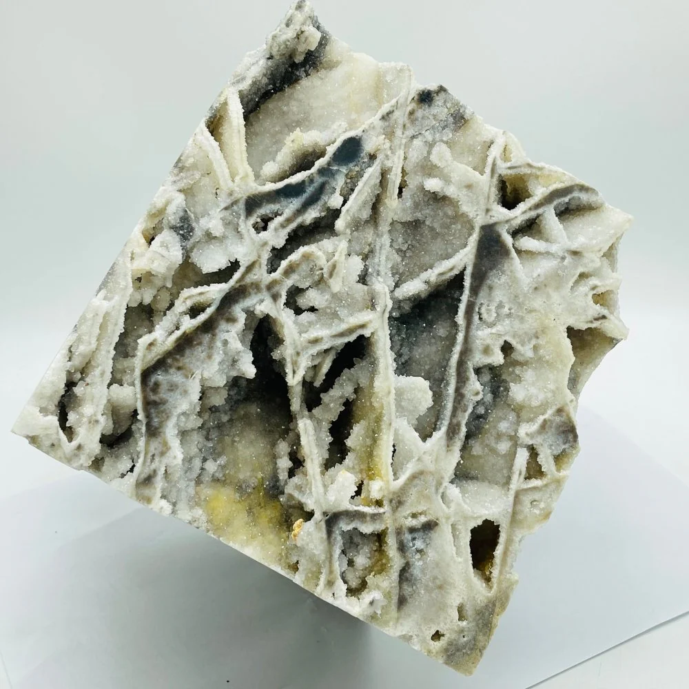 High Quality Sphalerite Druzy Geode Quartz Cube - Image 4