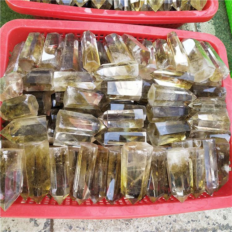 Heat Treatment Citrine Quartz Point Wholesale - Image 7