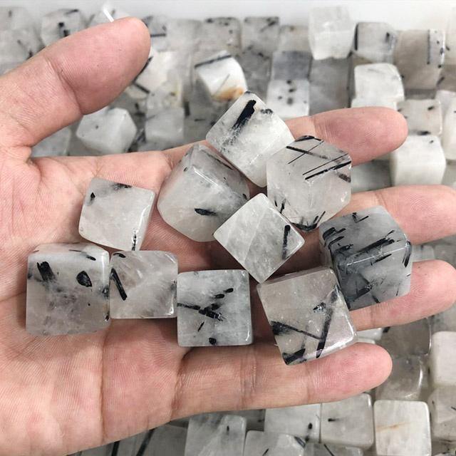 Black Tourmaline Cube Wholesale - Image 4